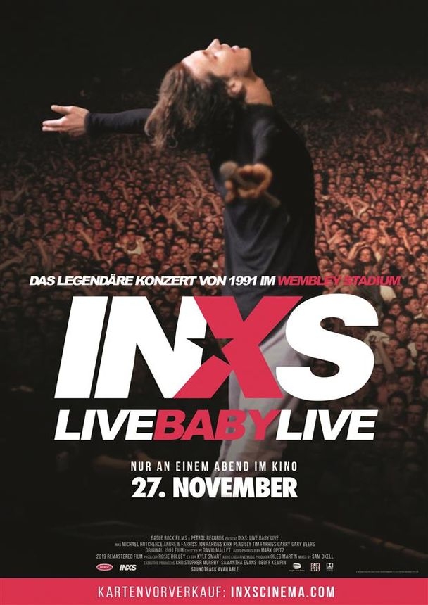 event 12 19 INXS Live Baby Live Filmposter