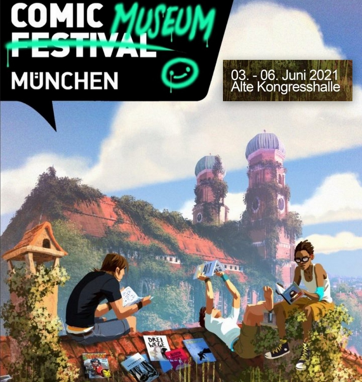 Comic Festival München´21 * 03.-06.Juni  Live & Digital - Die PENG!-Preisträger
