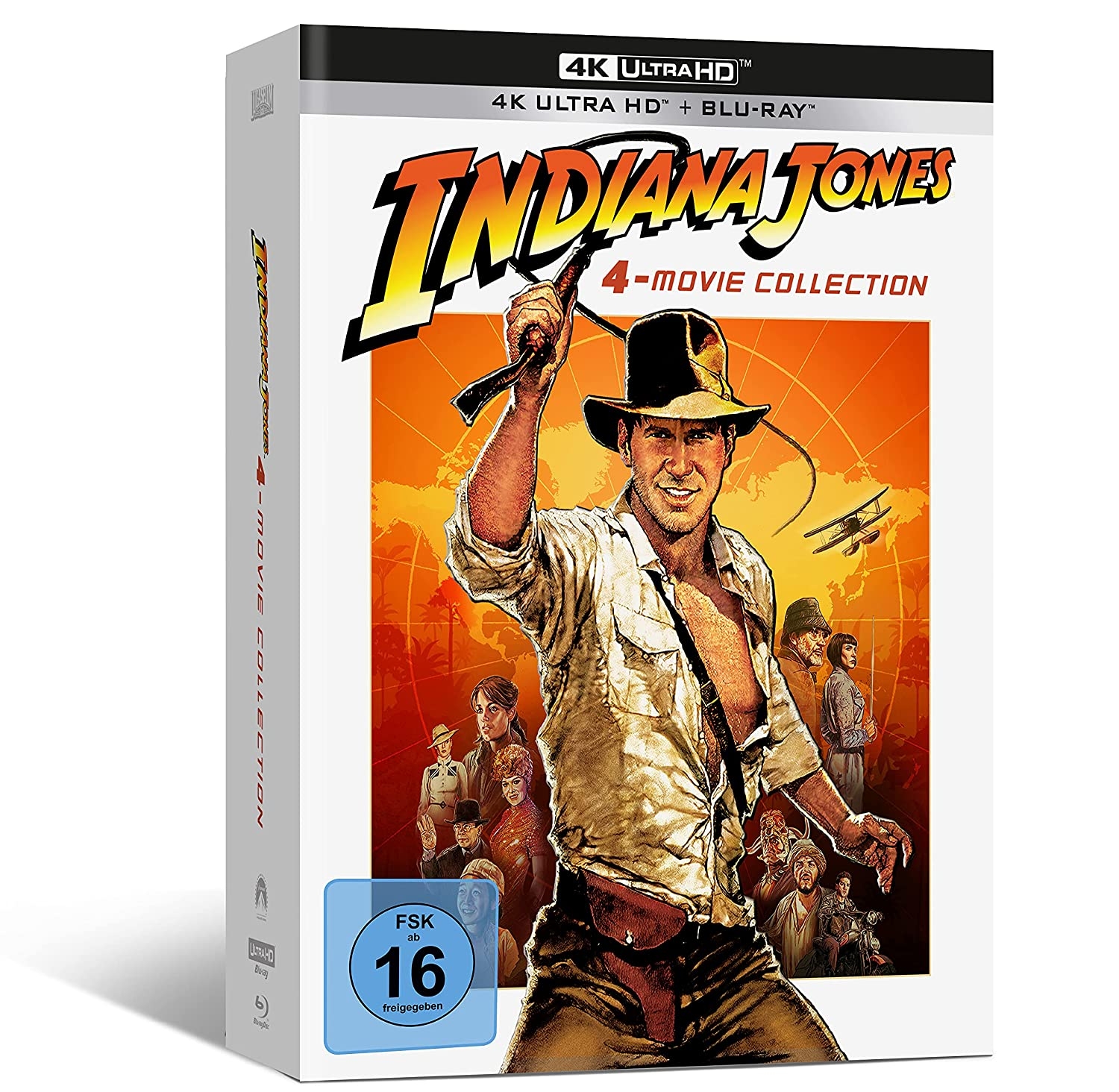 Indiana Jones 4 Movie Collection - 4K Digipak-Box-Verlosung