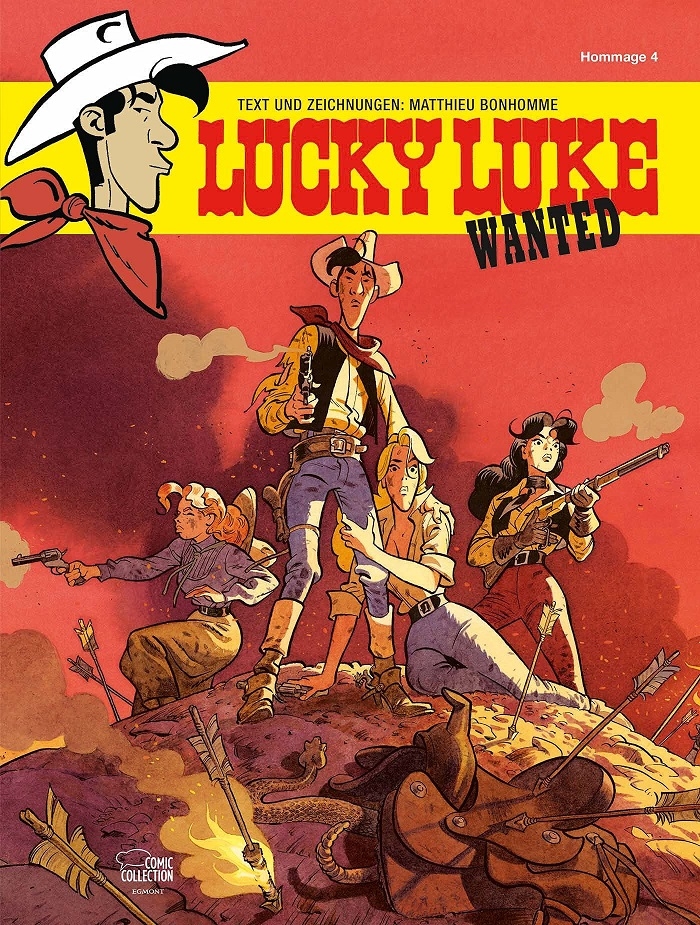 comics 12 21 LuckyLuke Hommage Wanted