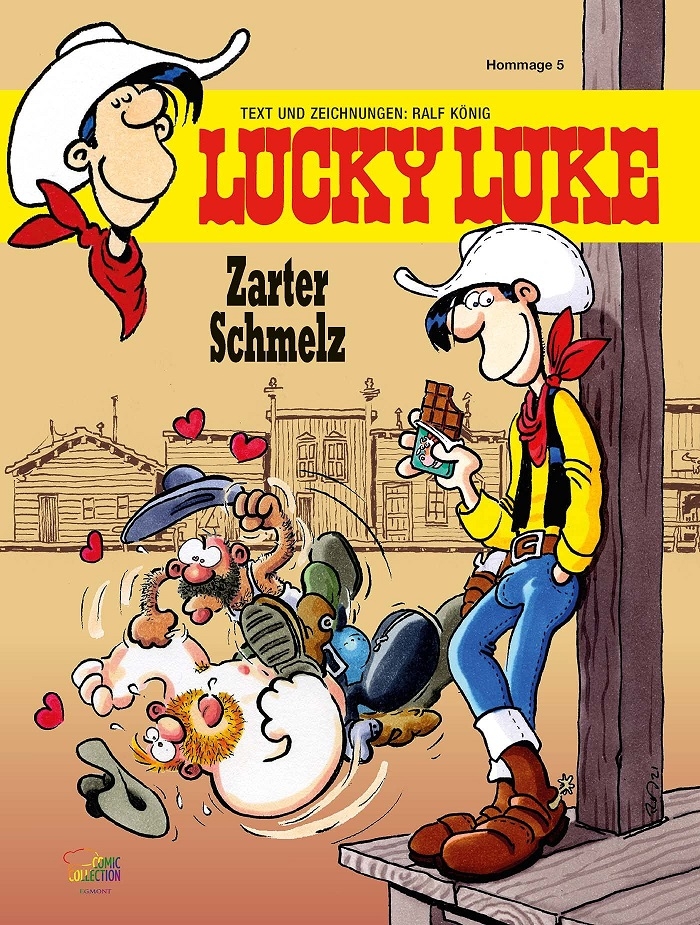 comics 12 21 LuckyLuke Hommage Zarter Schmelz