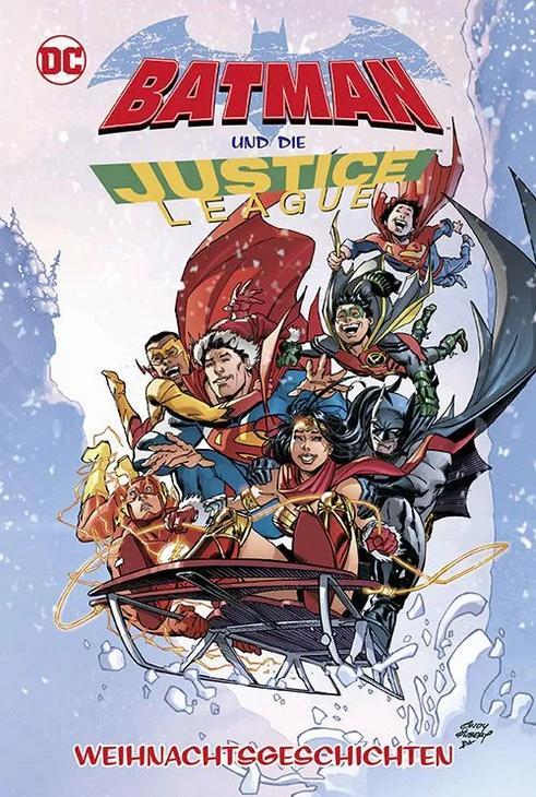 X mas 12 22 comic Batman und die Justice League Weihnachtsgeschichten